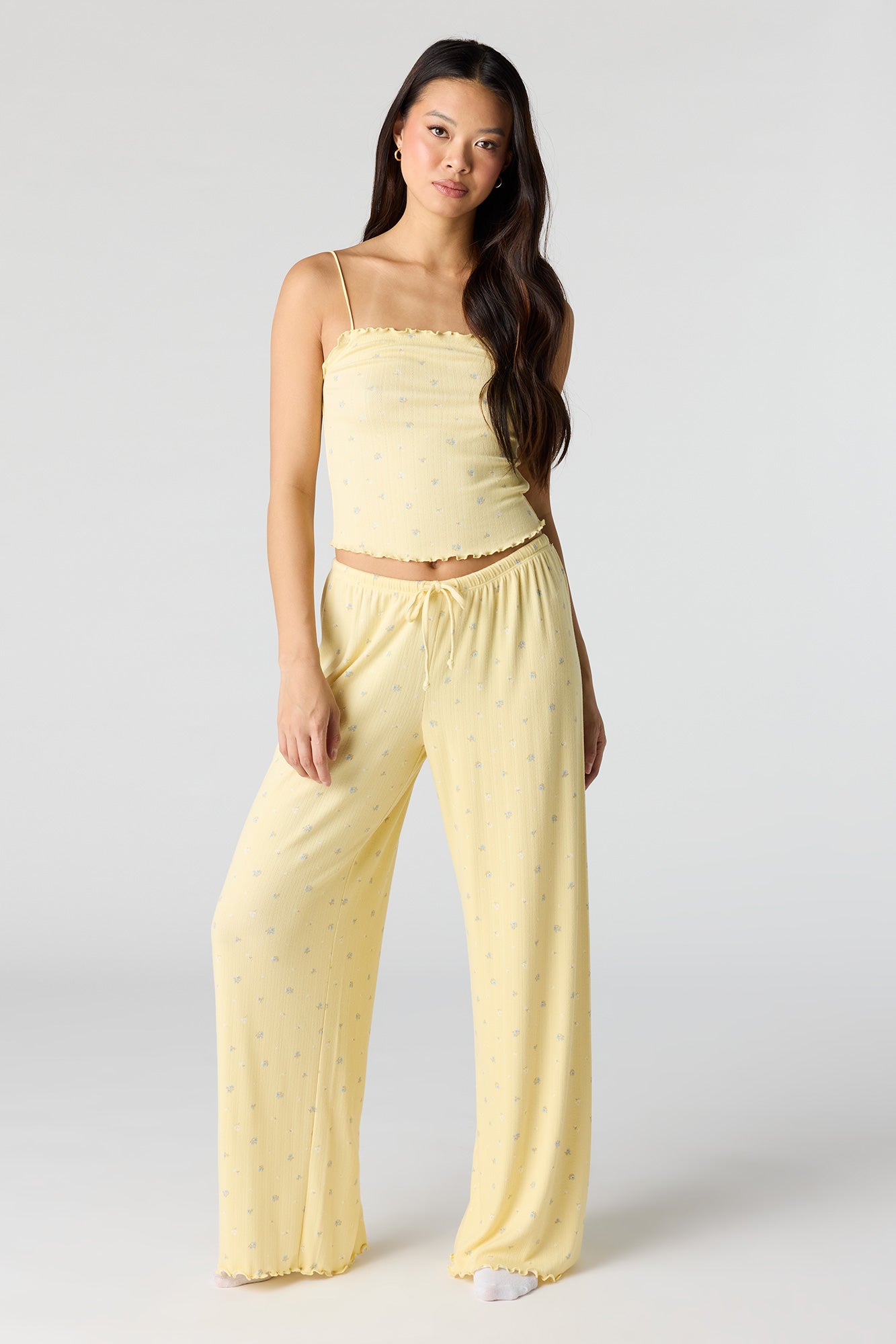 Pointelle Tank & Pant Pajama Set