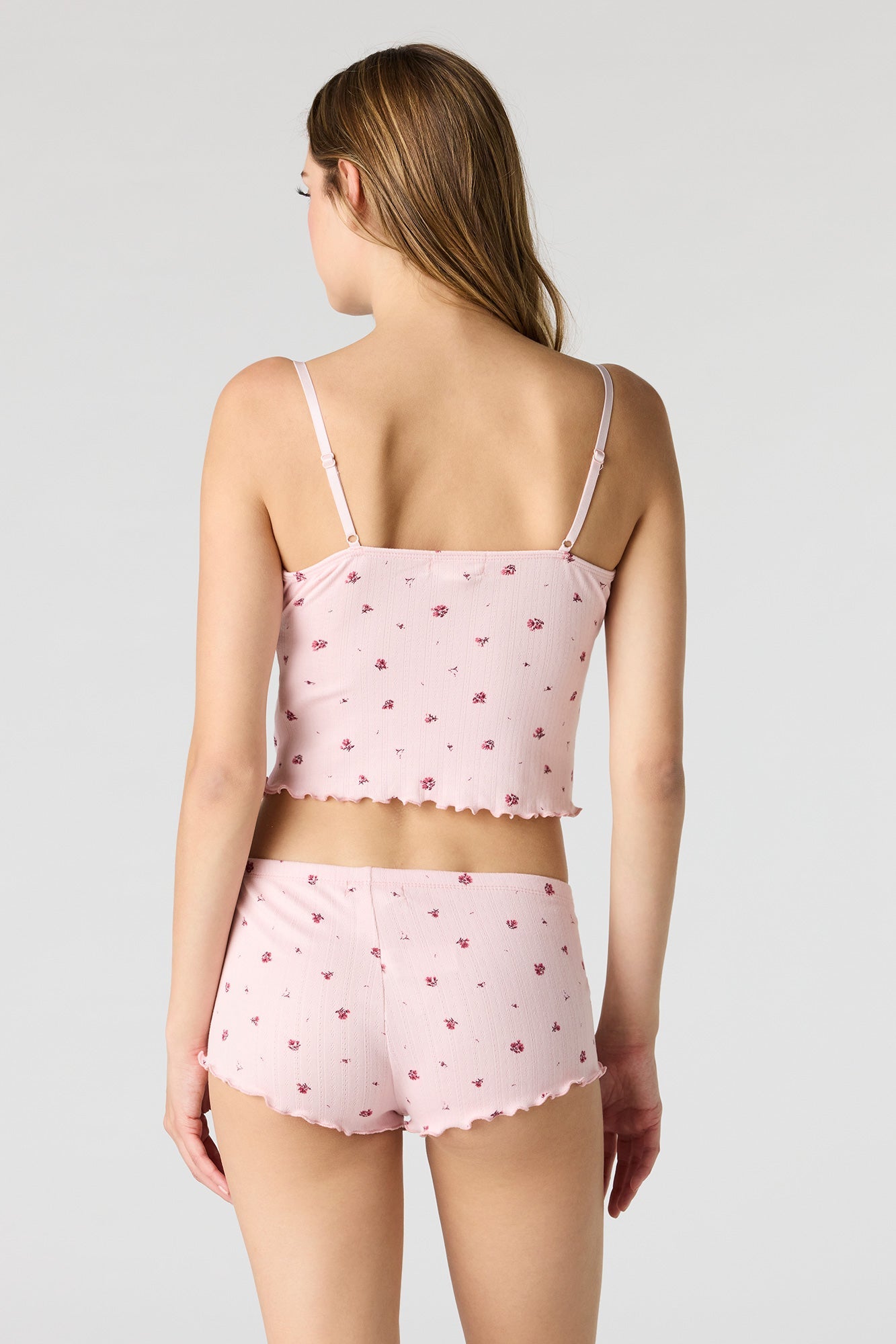 Pointelle Tank & Short Pajama Set
