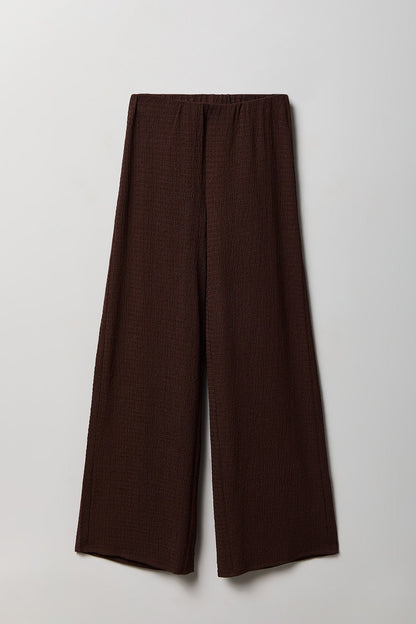Popcorn Wide Leg Pant