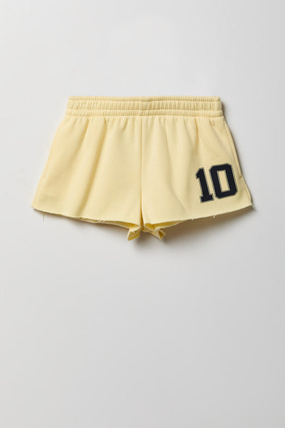 Fleece Graphic Shortie 2"