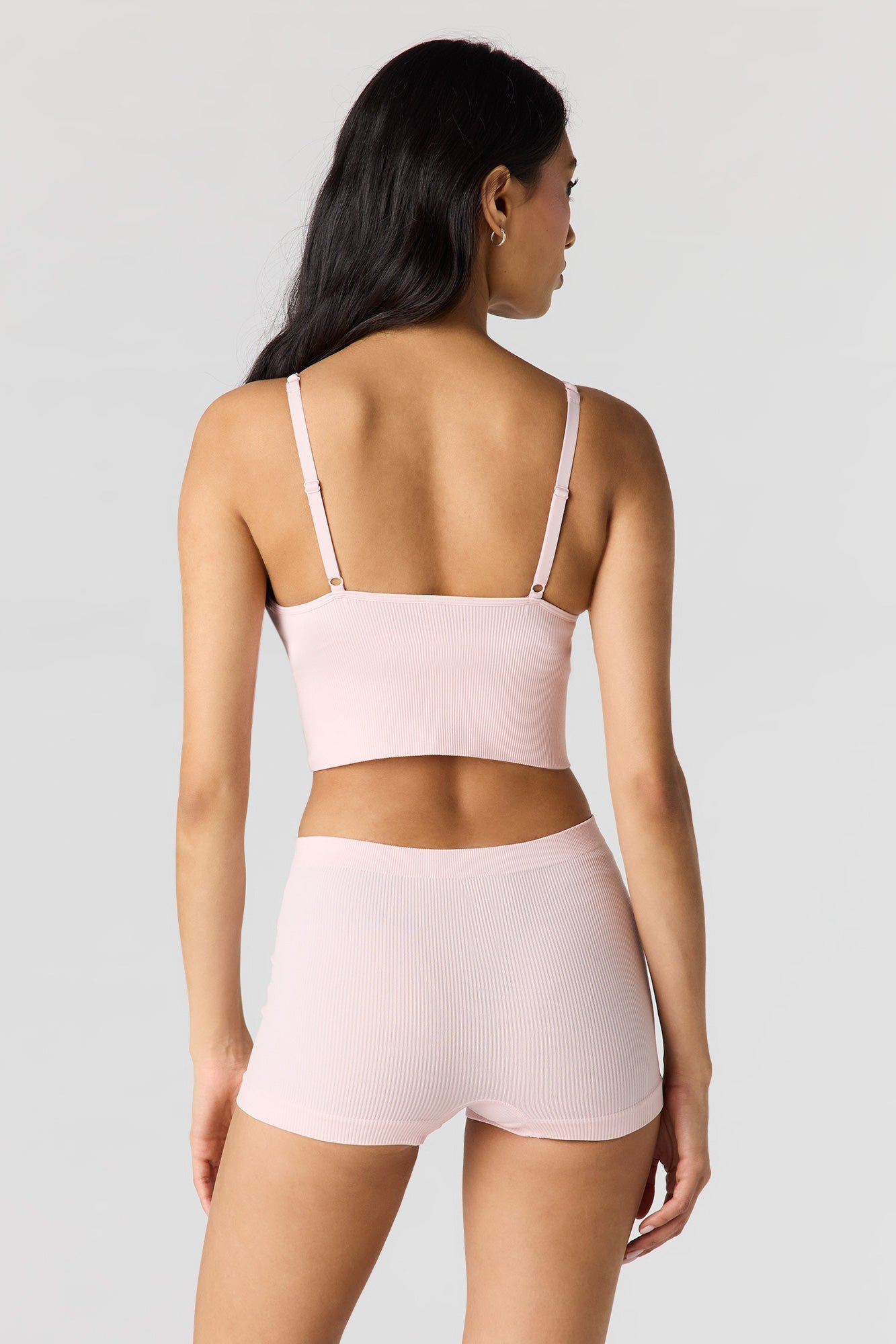 Seamless Ribbed Boy Short (2 Pack)