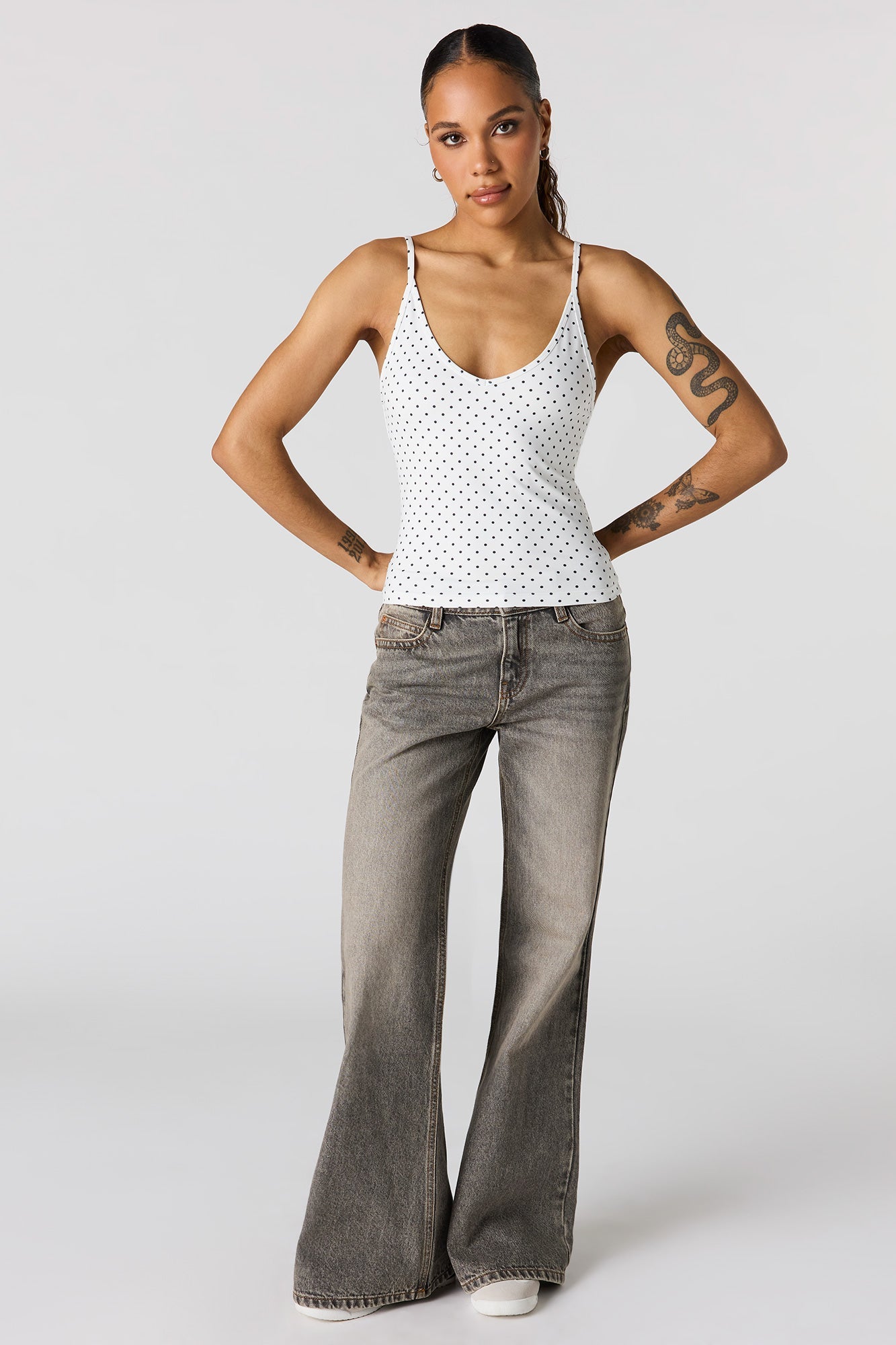 Luxe Heavy Contour V-Neck Cami