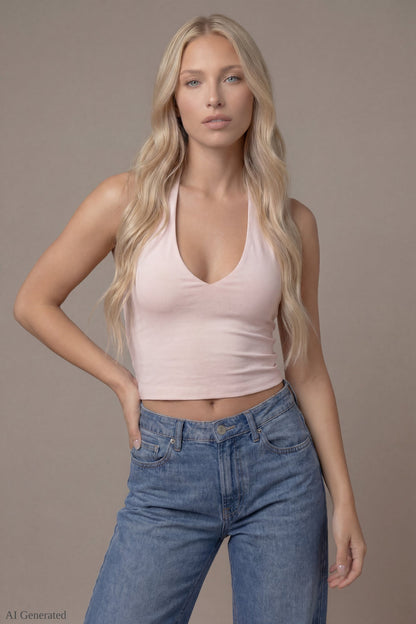 Soft Contour Halter Top
