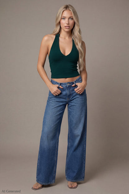 Soft Contour Halter Top