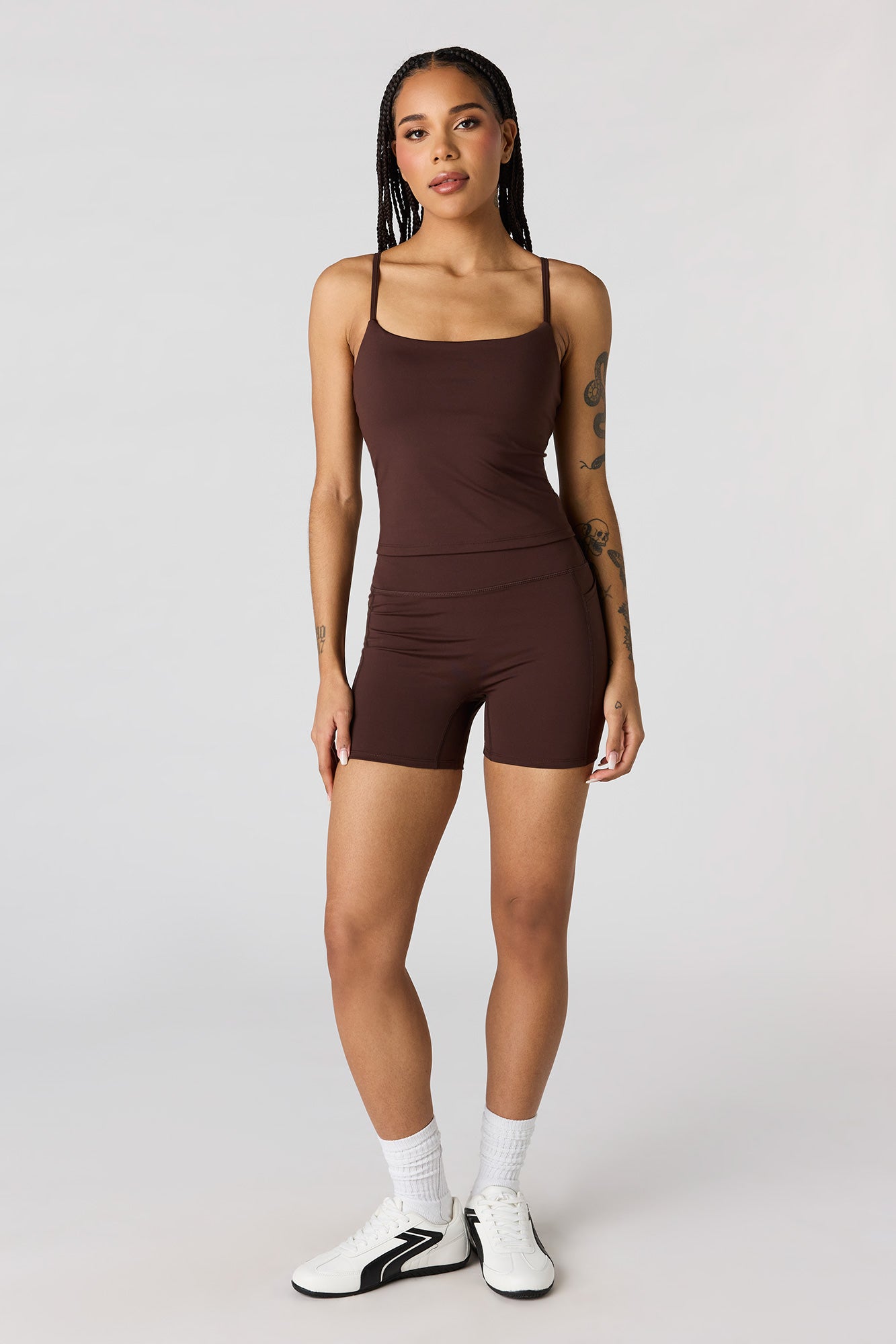 Active High Density Scoop Neck Tank