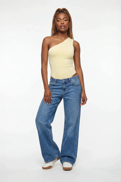 Soft Contour One Shoulder Bodysuit