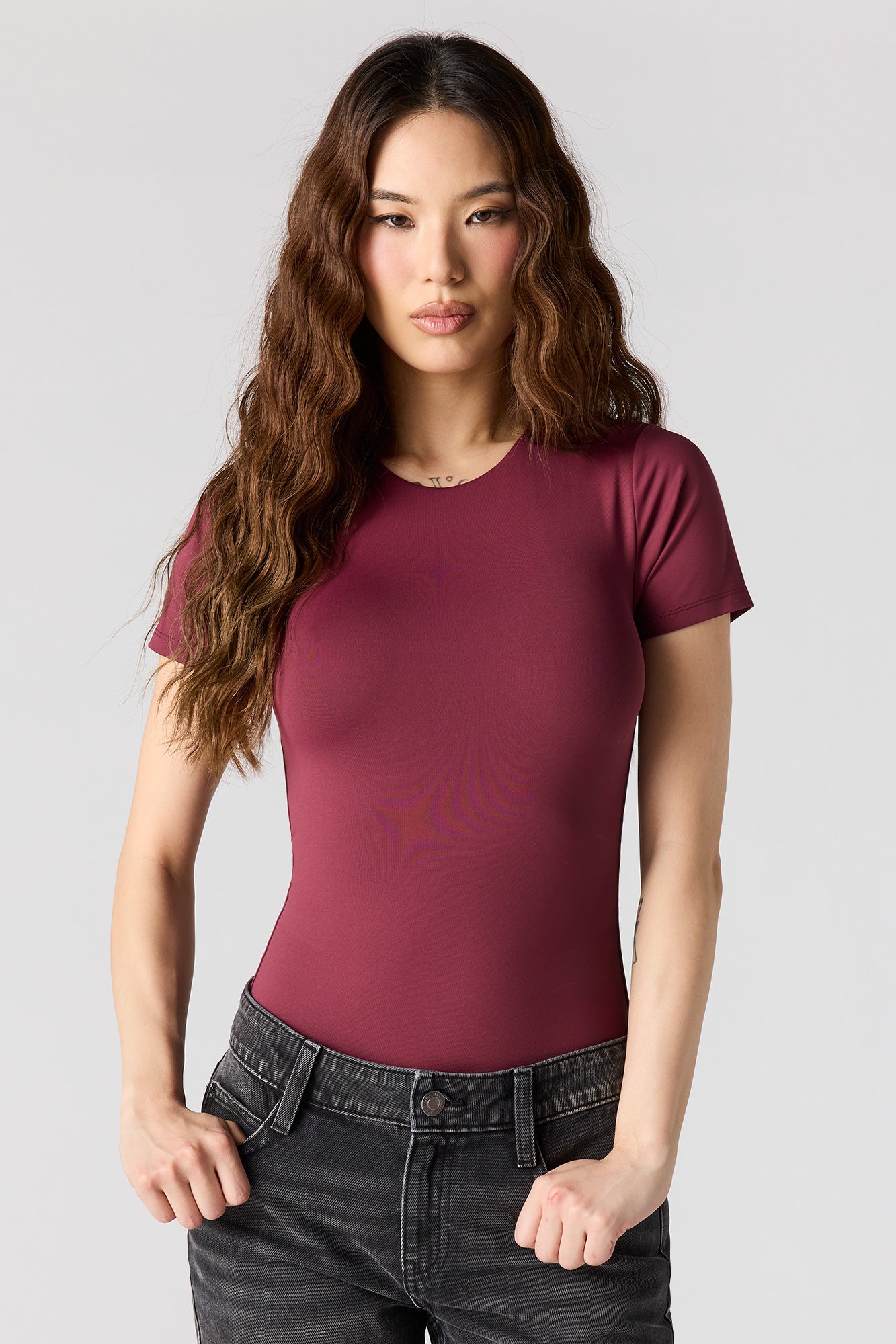 Contour Crewneck Short Sleeve Bodysuit