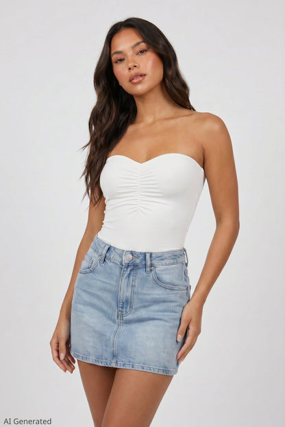 Contour Cinched Tube Bodysuit