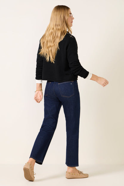 Harlow Mid Rise Ankle Straight