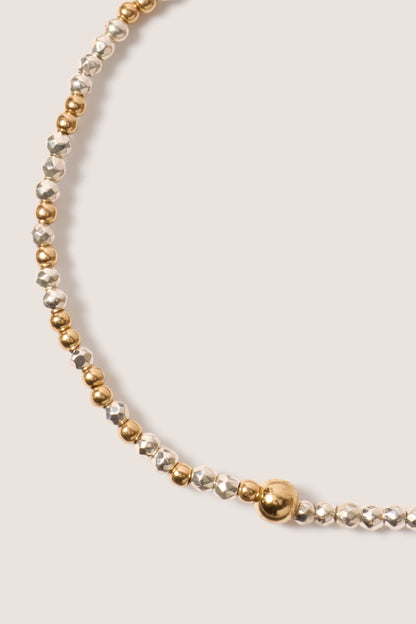 Hope Unwritten Bright Silver Faceted Hem