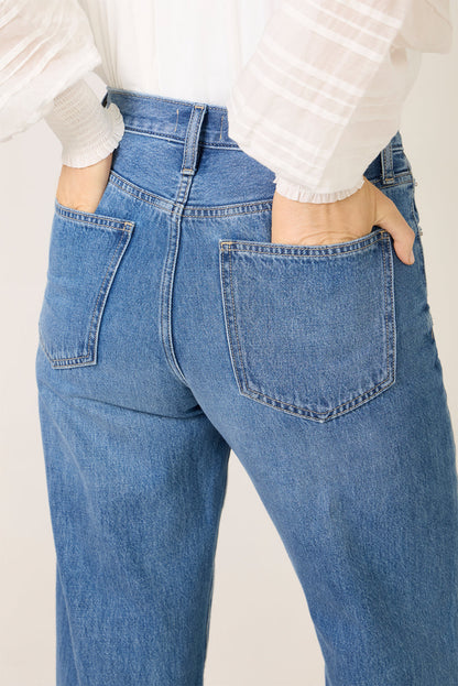 Donny Rolled Hem Boyfriend Jean