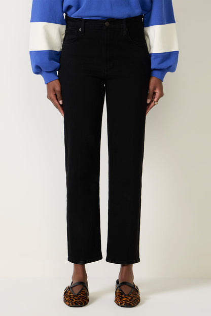 Caia High Rise Straight Jean