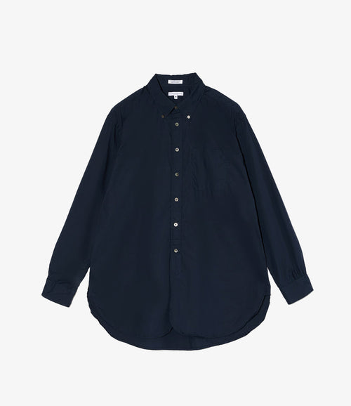 19th Century BD Shirt - Dk. Navy Cotton Broadcloth