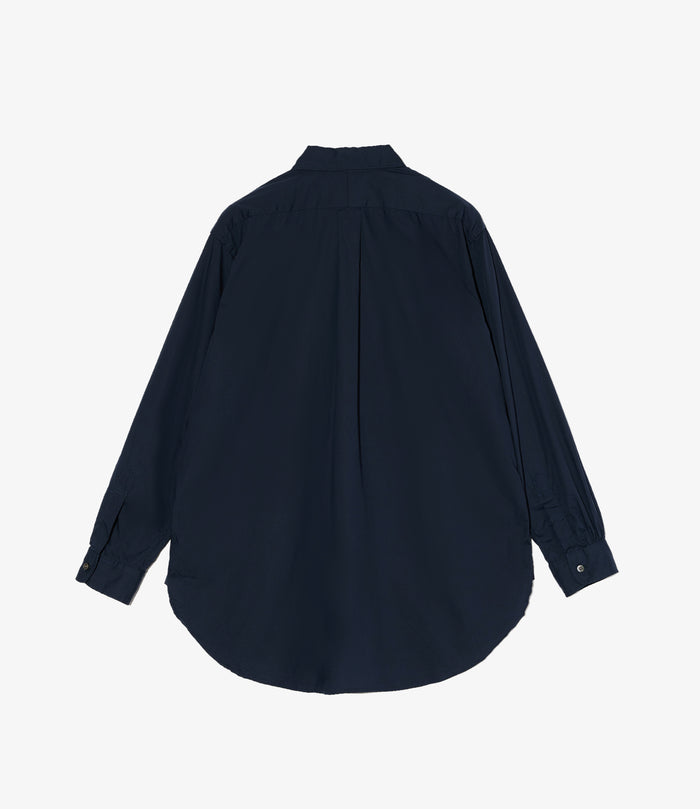 19th Century BD Shirt - Dk. Navy Cotton Broadcloth