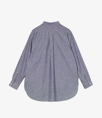 19th Century BD Shirt - Grey Cotton Chambray