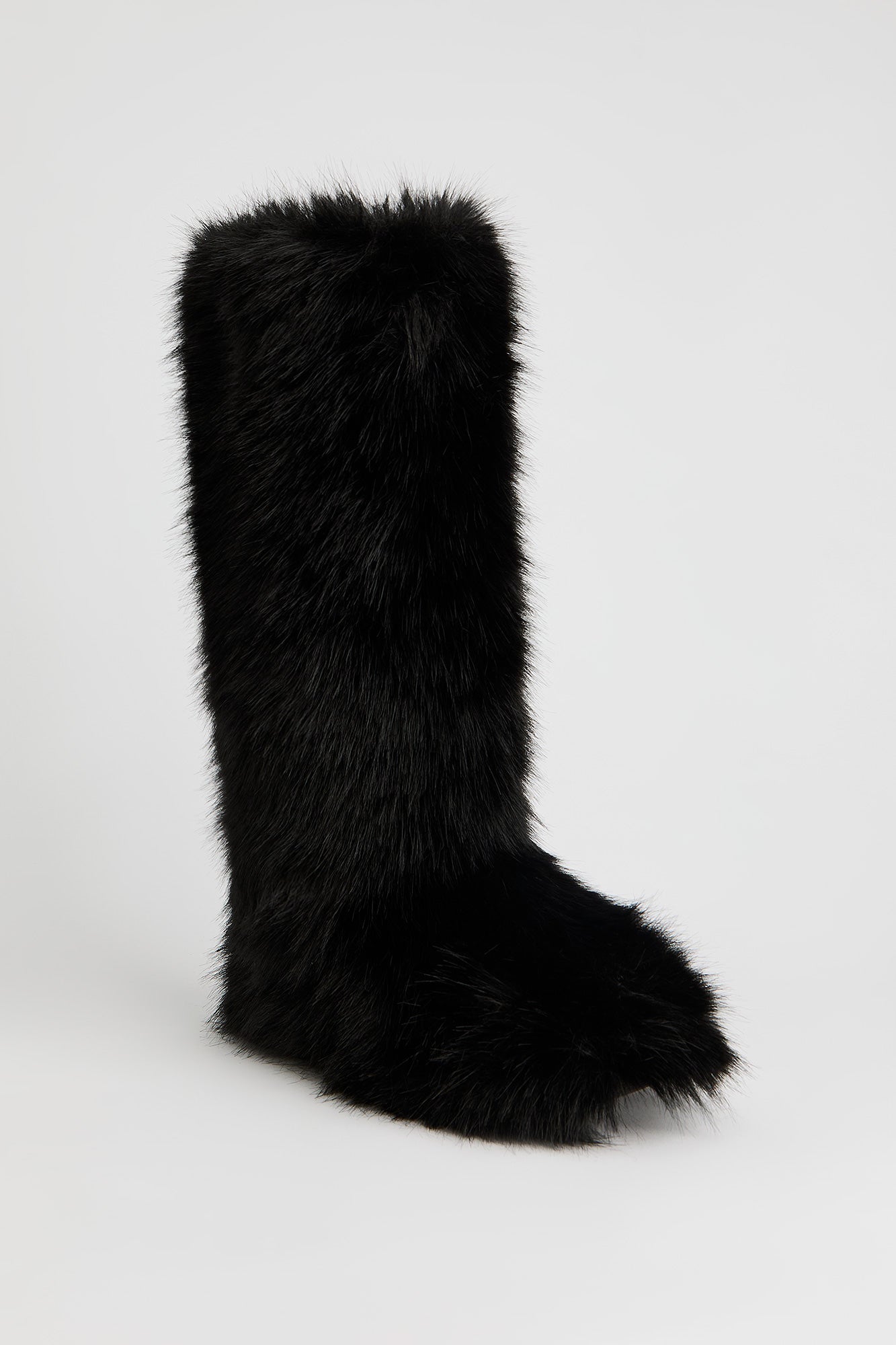 Tall Faux Fur Boot