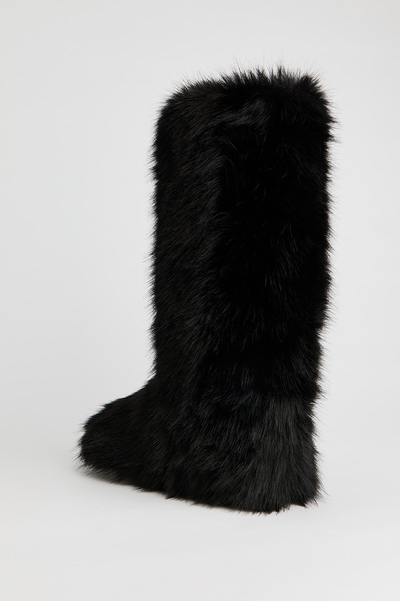 Tall Faux Fur Boot