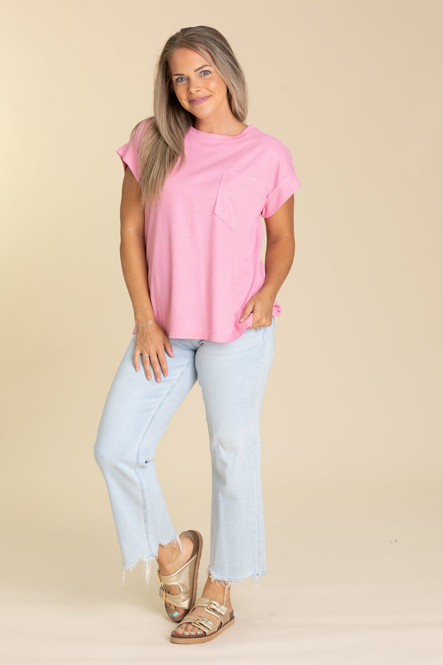 Basic Tee with Pocket Detail