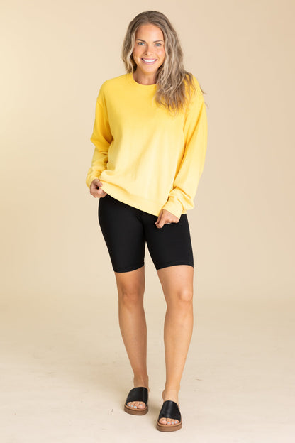 Active High Rise Matte Biker Shorts