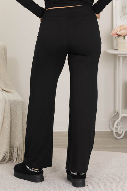 Black Buttery Soft Pajama Set
