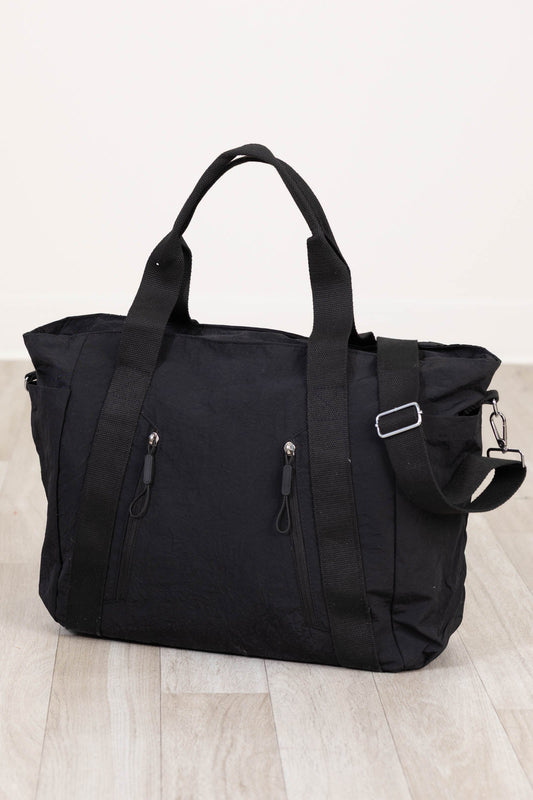 Black City Essentials Duffle Bag