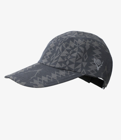 5 Panel Cap - Native S&T - Nylon Tussah / 3Layer