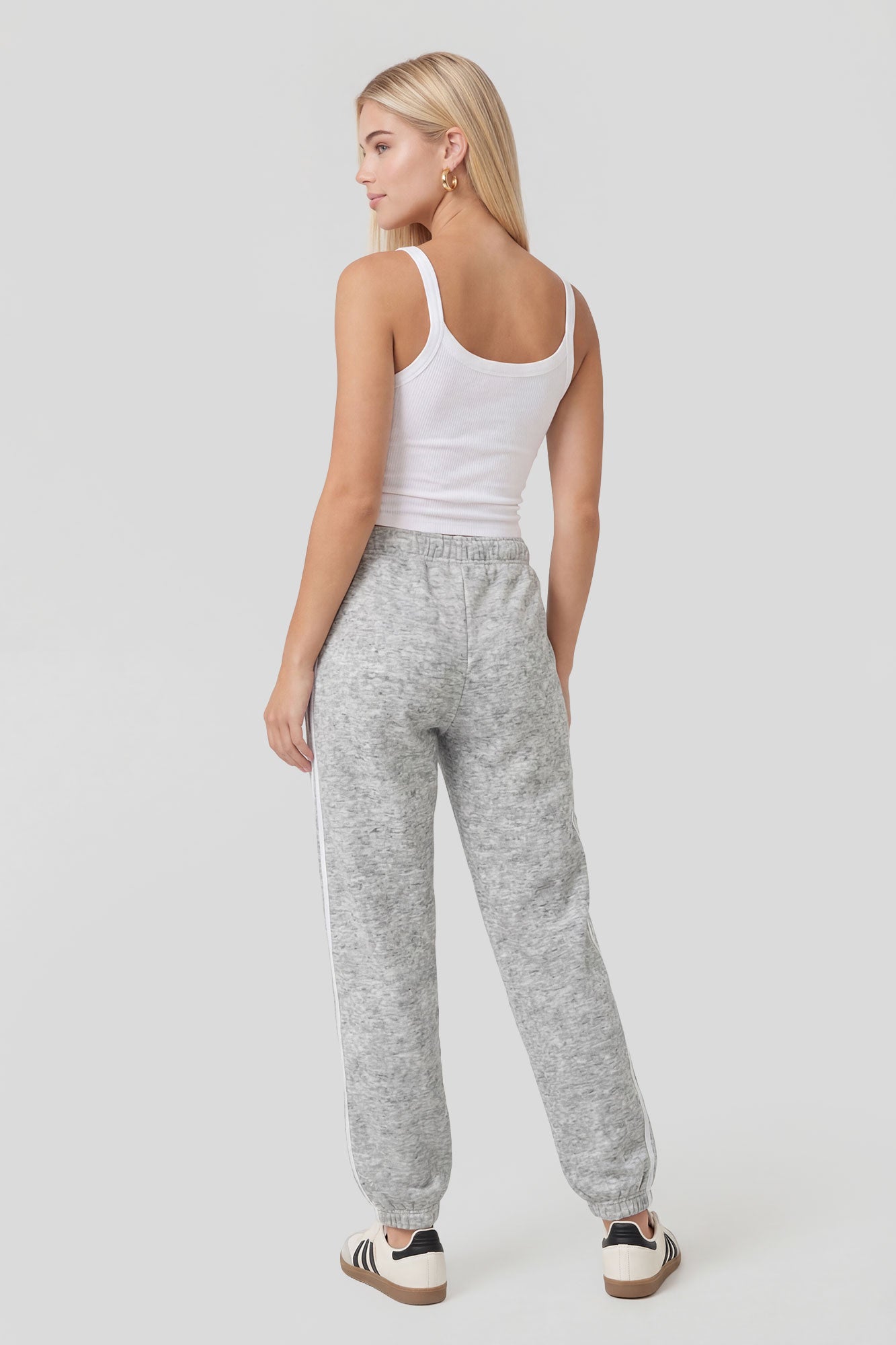 Striped Side Fleece Jogger