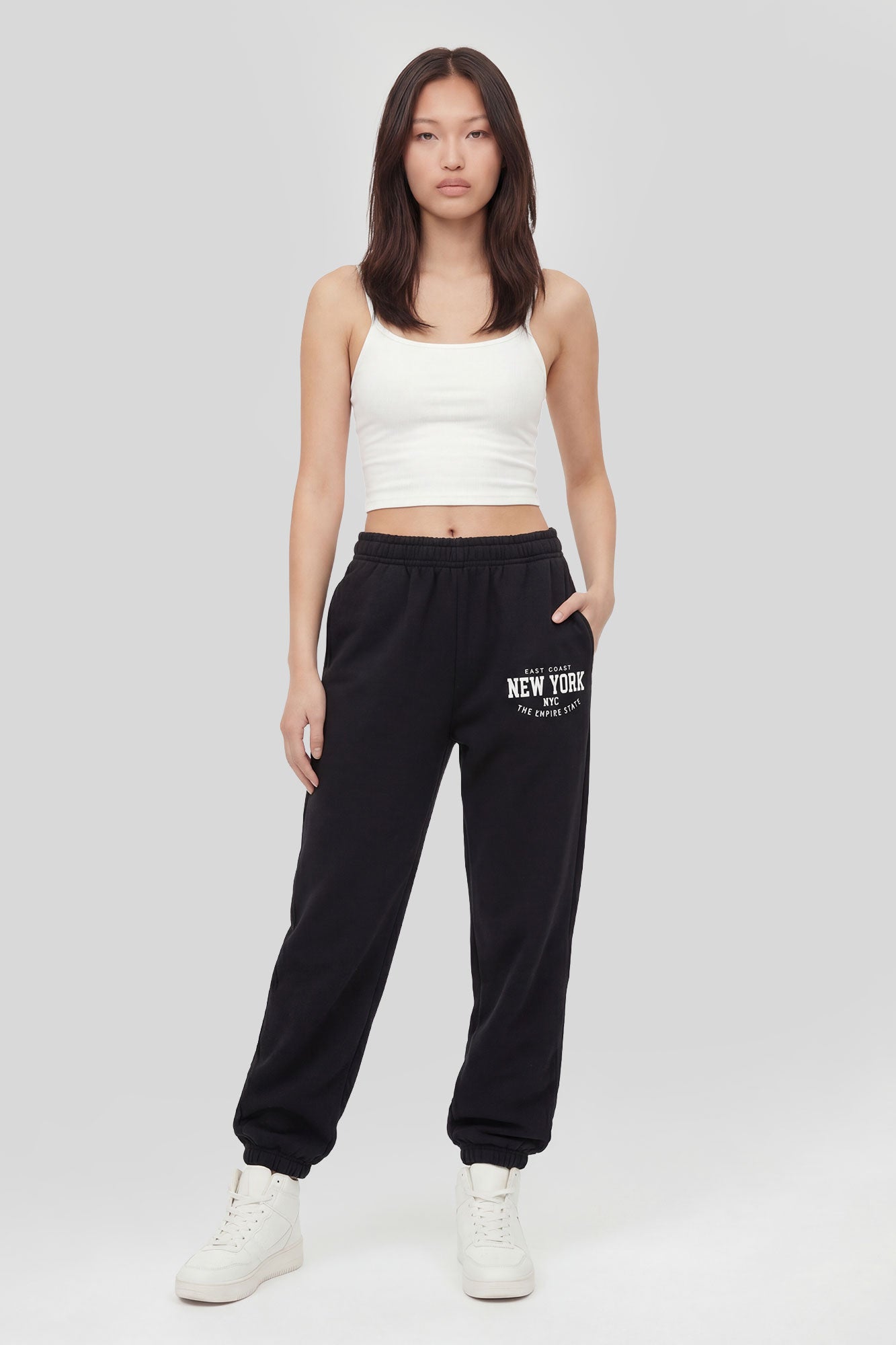 New York Graphic Fleece Jogger