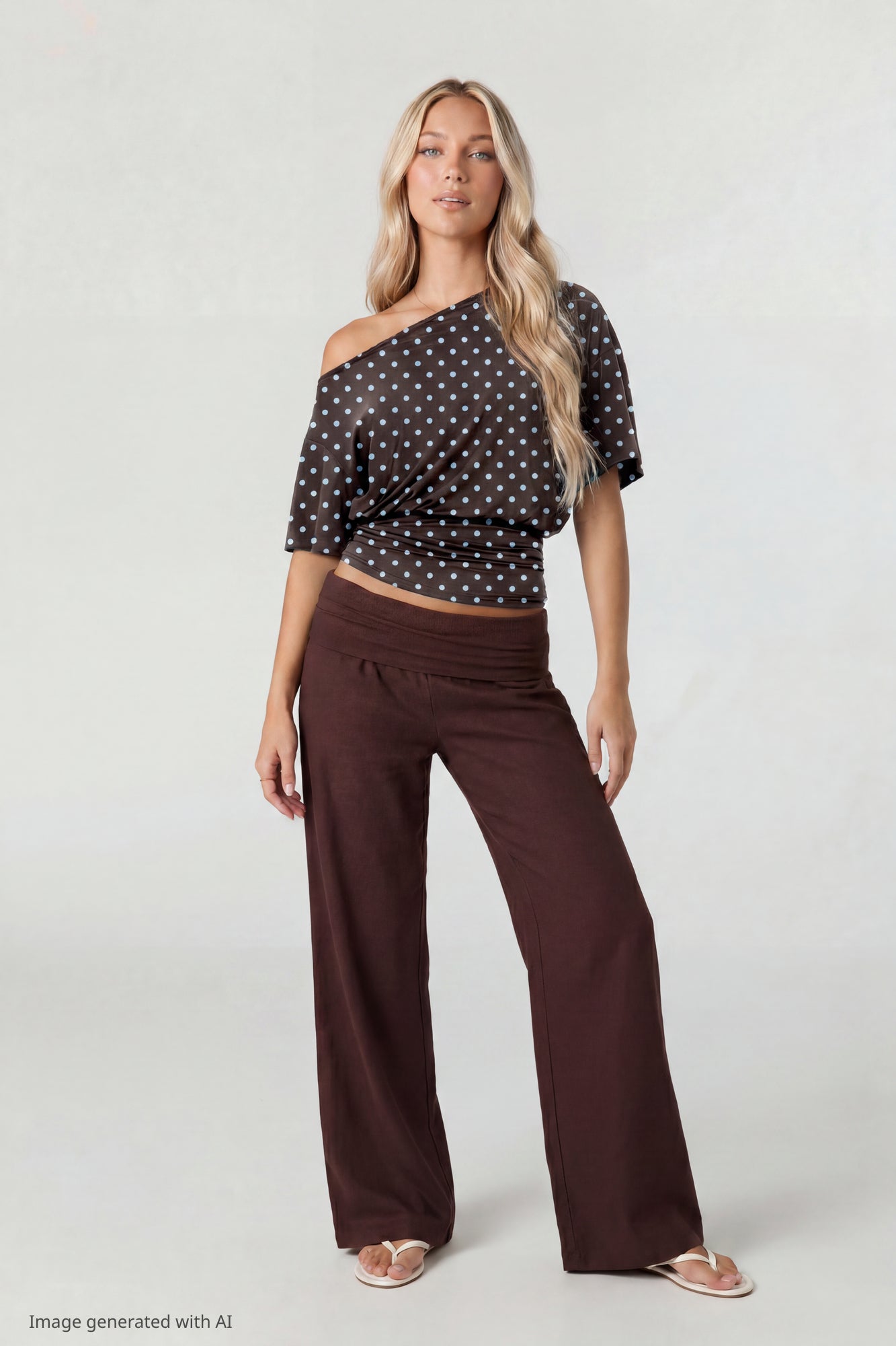 Off Shoulder Cinched Top