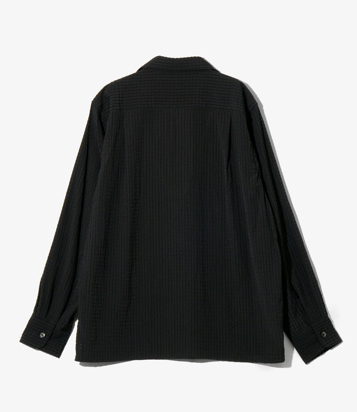6 Pocket Shirt - Black - RA/PE/N Dobby