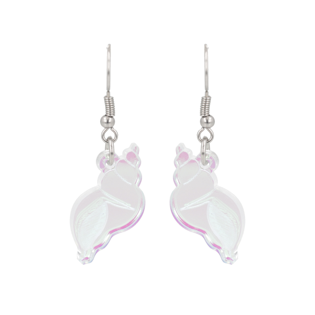 Shell Yeah Earrings (Iridescent)