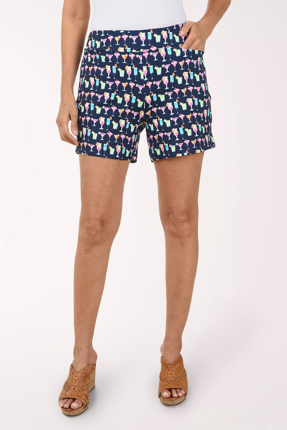 Tropical Cocktails UPF50+ Pull-On Short