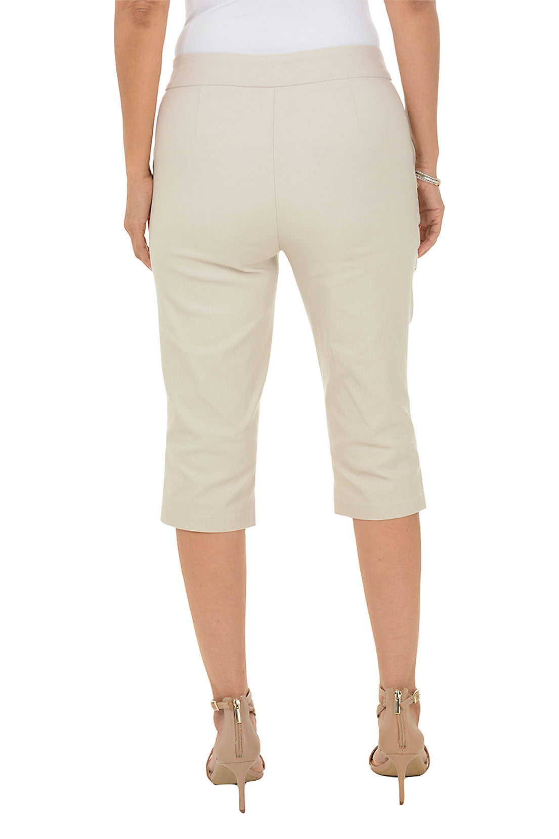 Triple Grommet Hem Clamdigger Pant