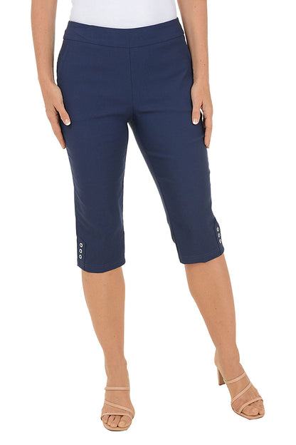Triple Grommet Hem Clamdigger Pant