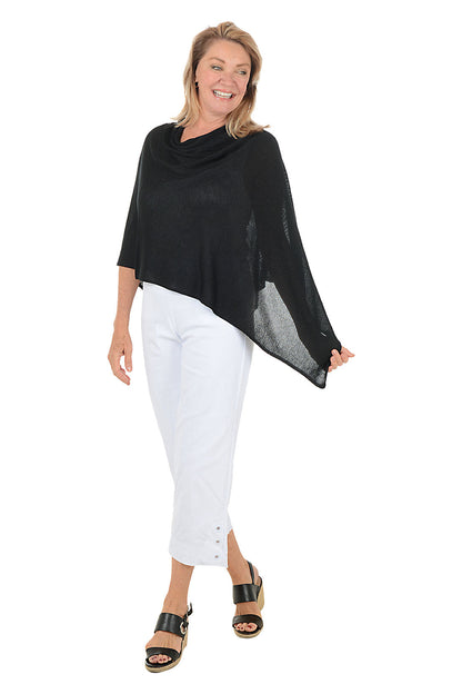 White Denim Stepped Hem Ankle Pant