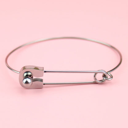 Safety Pin Bangle