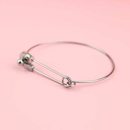 Safety Pin Bangle