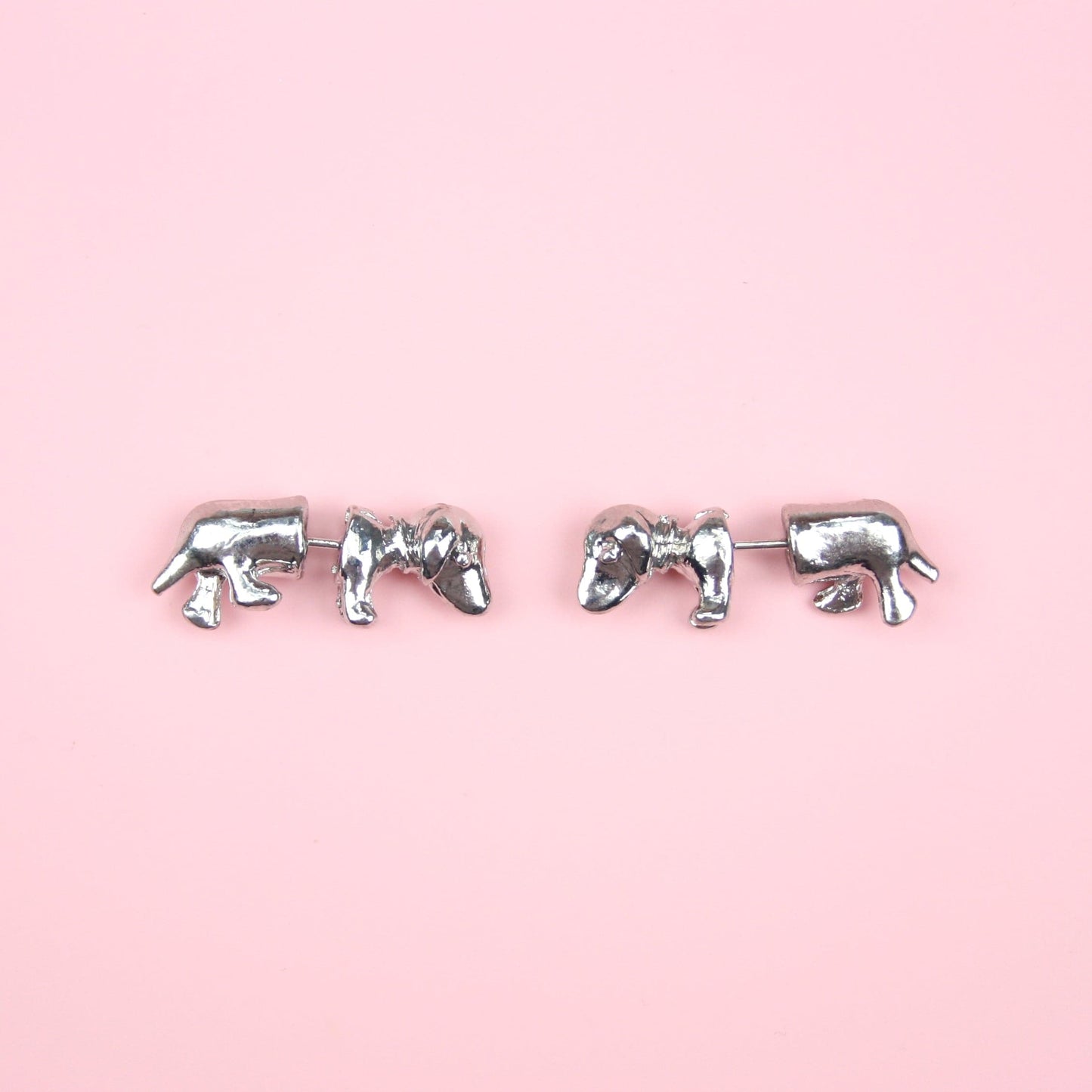 Sausage Dog 2 Piece Stud Earrings