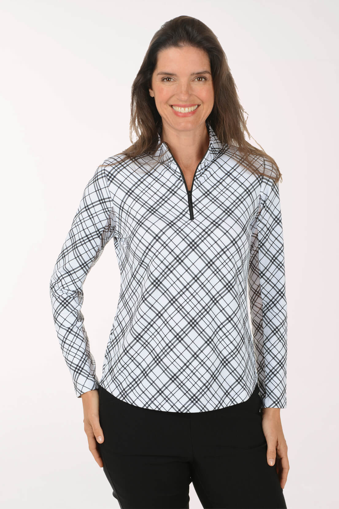 Tony Plaid UPF50+ Sun Shirt