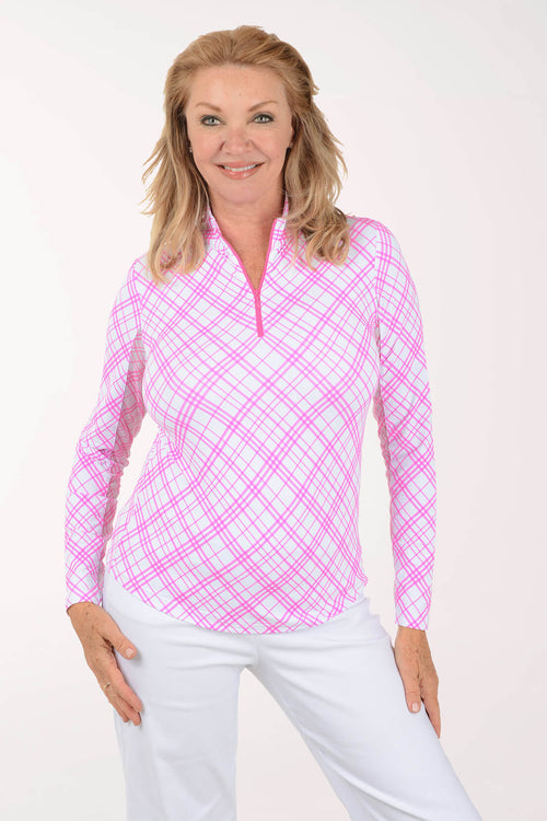 Tony Plaid UPF50+ Sun Shirt