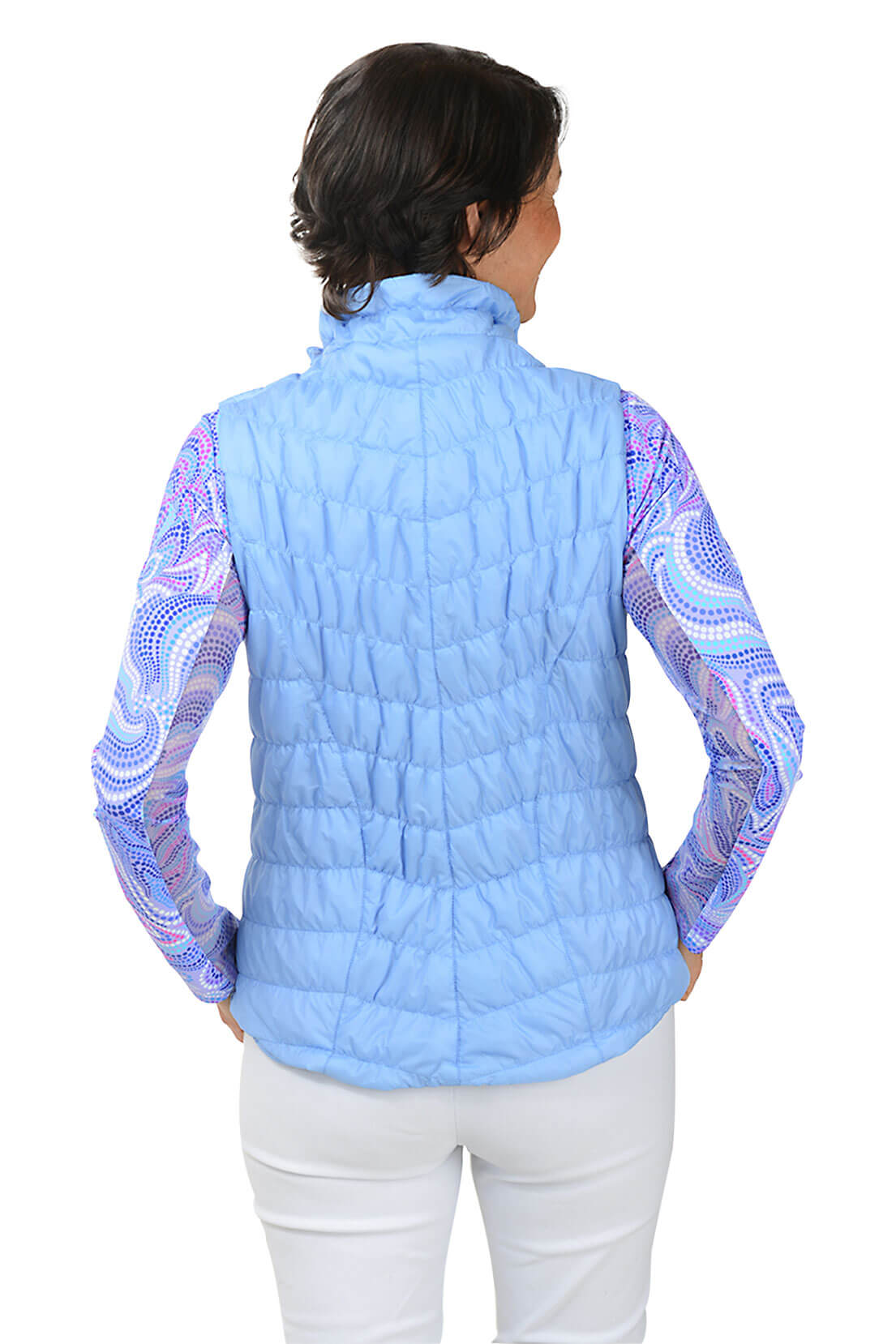 Zip-Front Puffer Vest