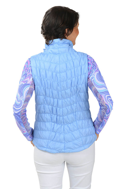 Zip-Front Puffer Vest