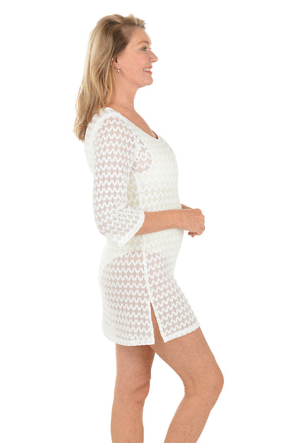 Tropez Scoop Neck Tunic Cover-Up