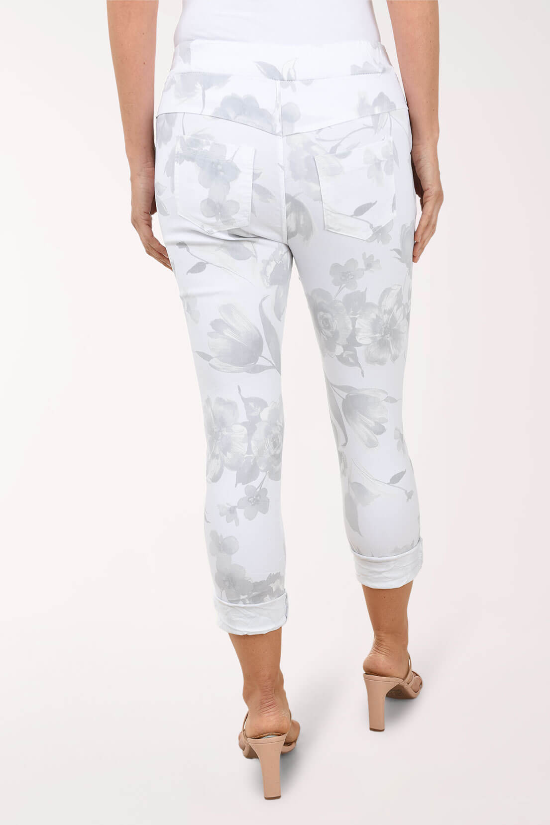 White Rose Jogger Pant