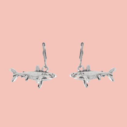 Shark Hoop Earrings