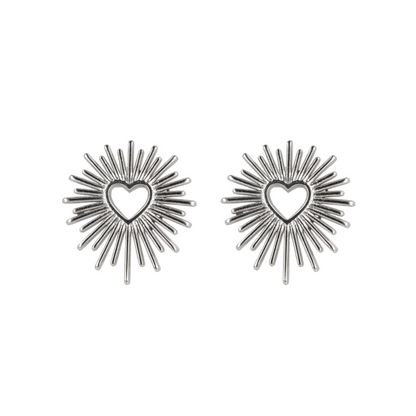 Sacré Coeur Stud Earrings