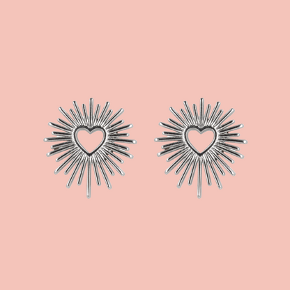 Sacré Coeur Stud Earrings
