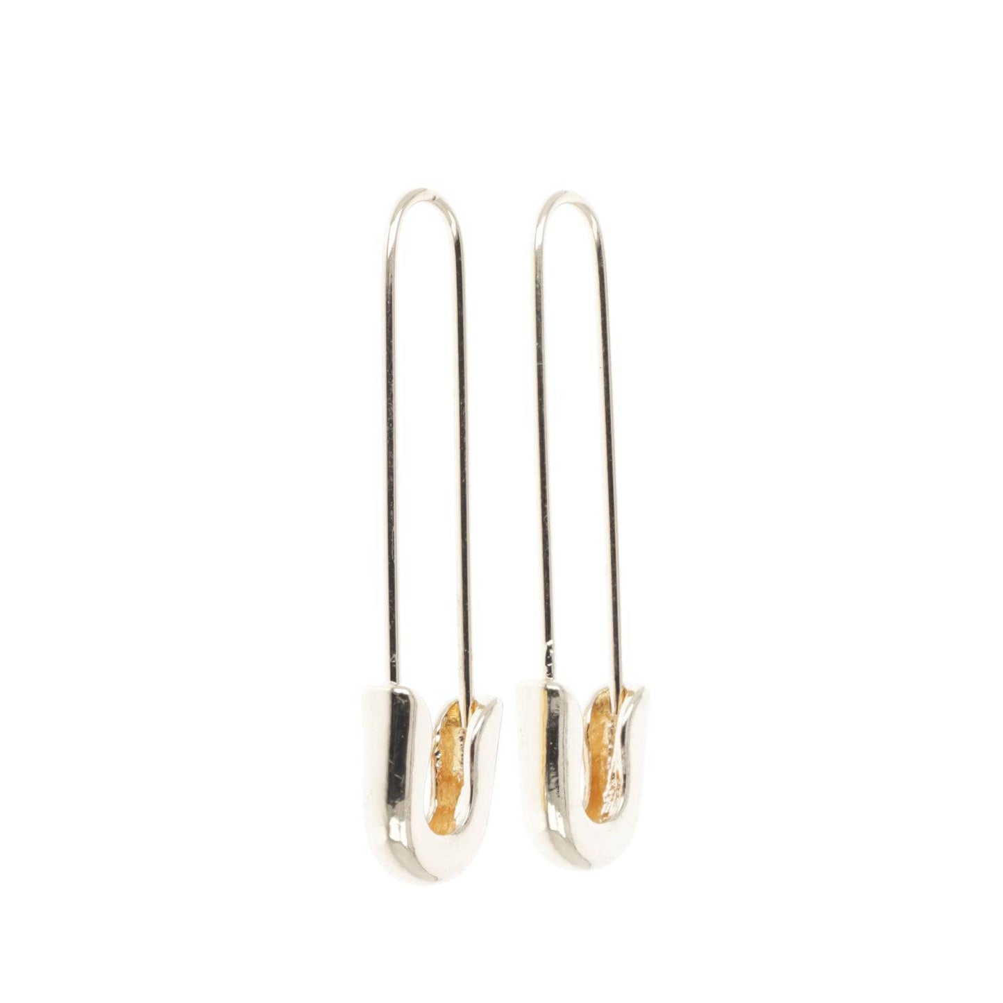 Safety Pin Earrings (Gold Plated)