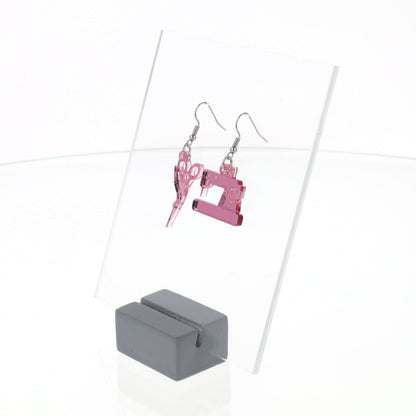 Sew Cute Earrings - Pink