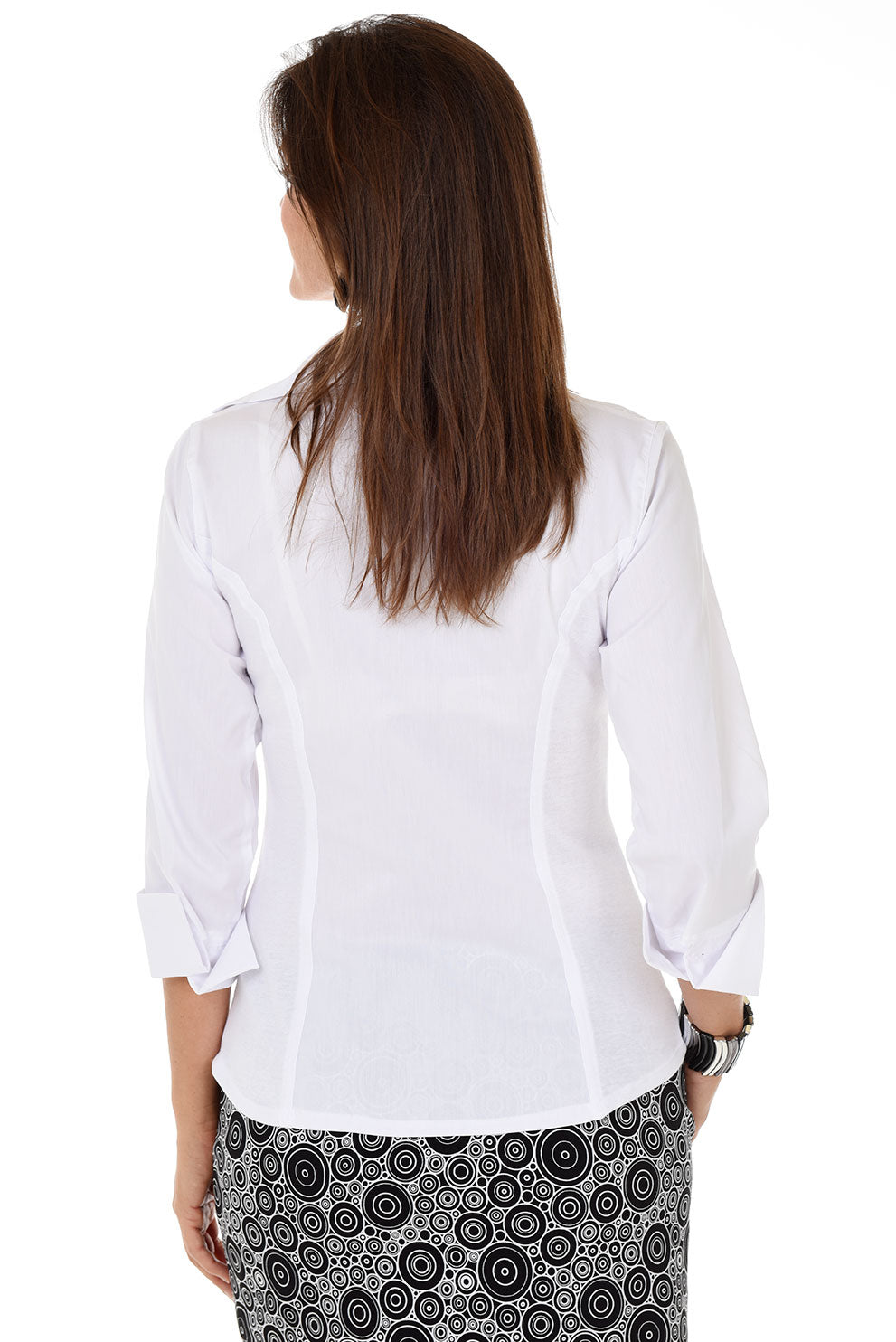 Tuxedo Front Collared Shirt
